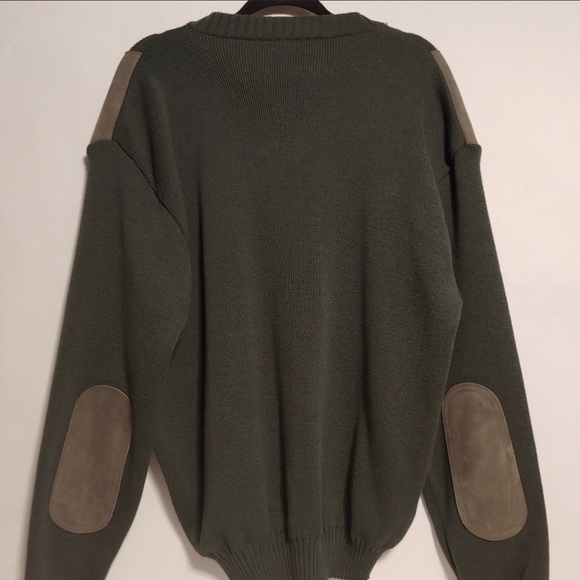 Barbour Wool Military Sweater - Picture 2 of 8